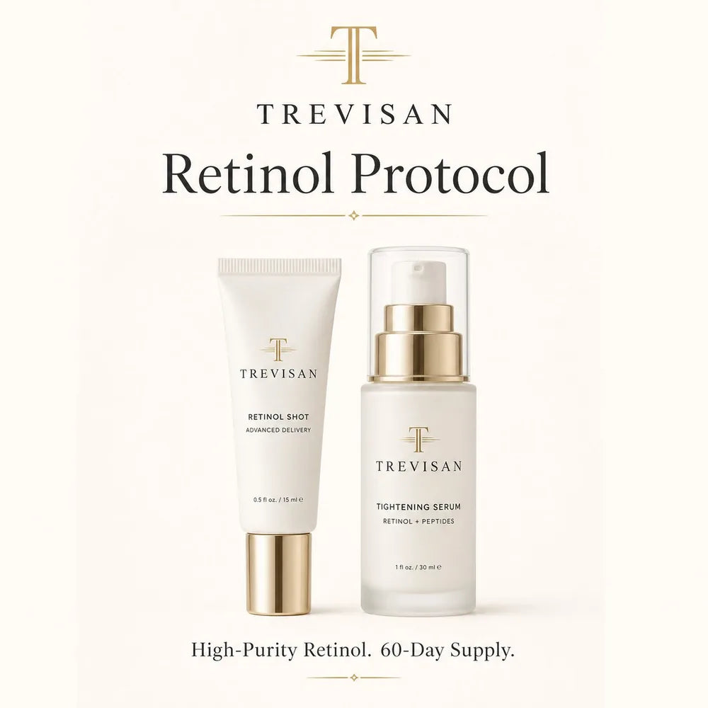 Trevisan Retinol Protocol - Complete Kit with Retinol Shot and Tightening Serum