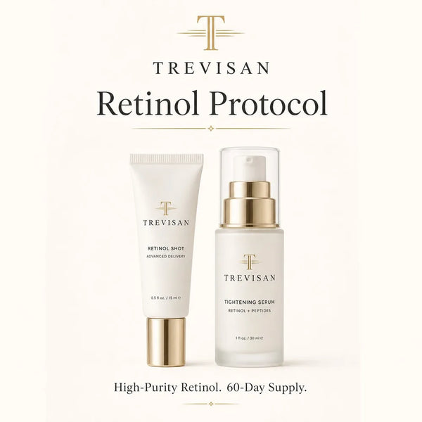 Trevisan Retinol Protocol - Complete Kit with Retinol Shot and Tightening Serum