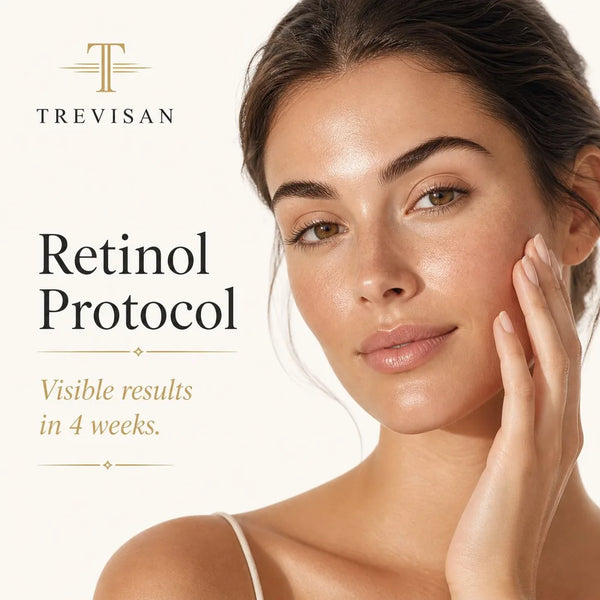Trevisan Retinol Protocol - 4 Weeks Real Results Before and After